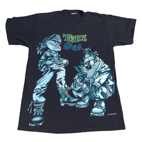 Tultex | Shirts | Vtg 993 Looney Tunes Taz Bugs Bunny Kris